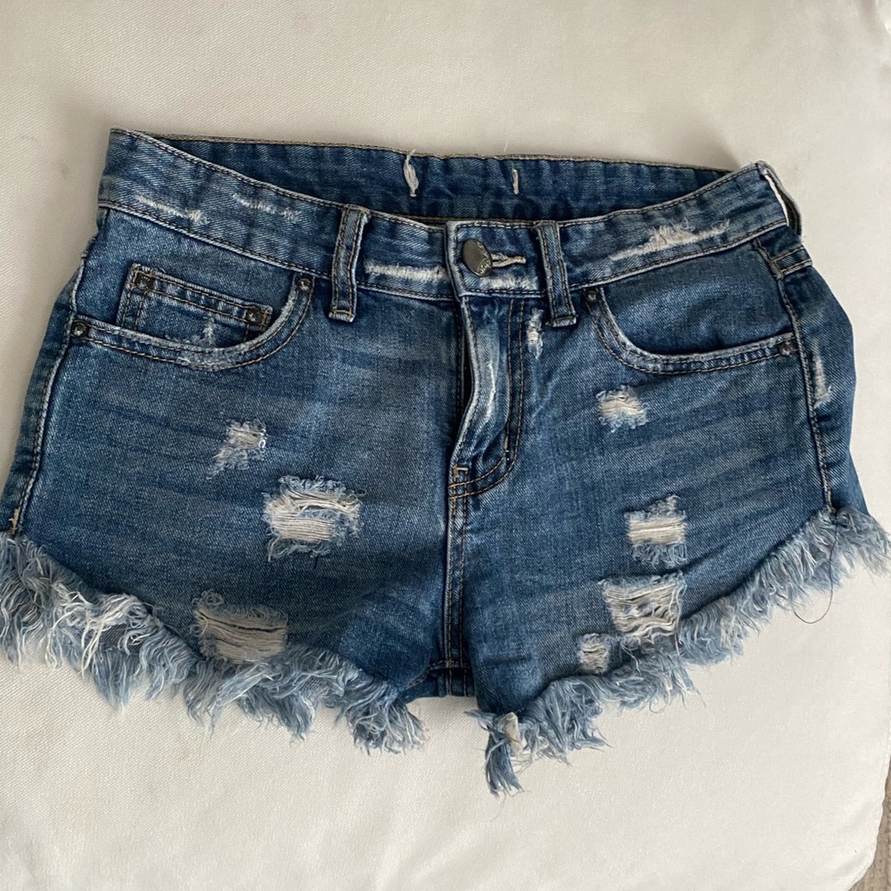 Free people ripped shorts